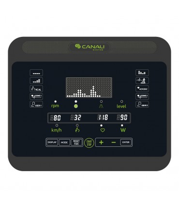 دوچرخه ثابت با پشتی کانالی - CANALI HUMAN RECUMBENT